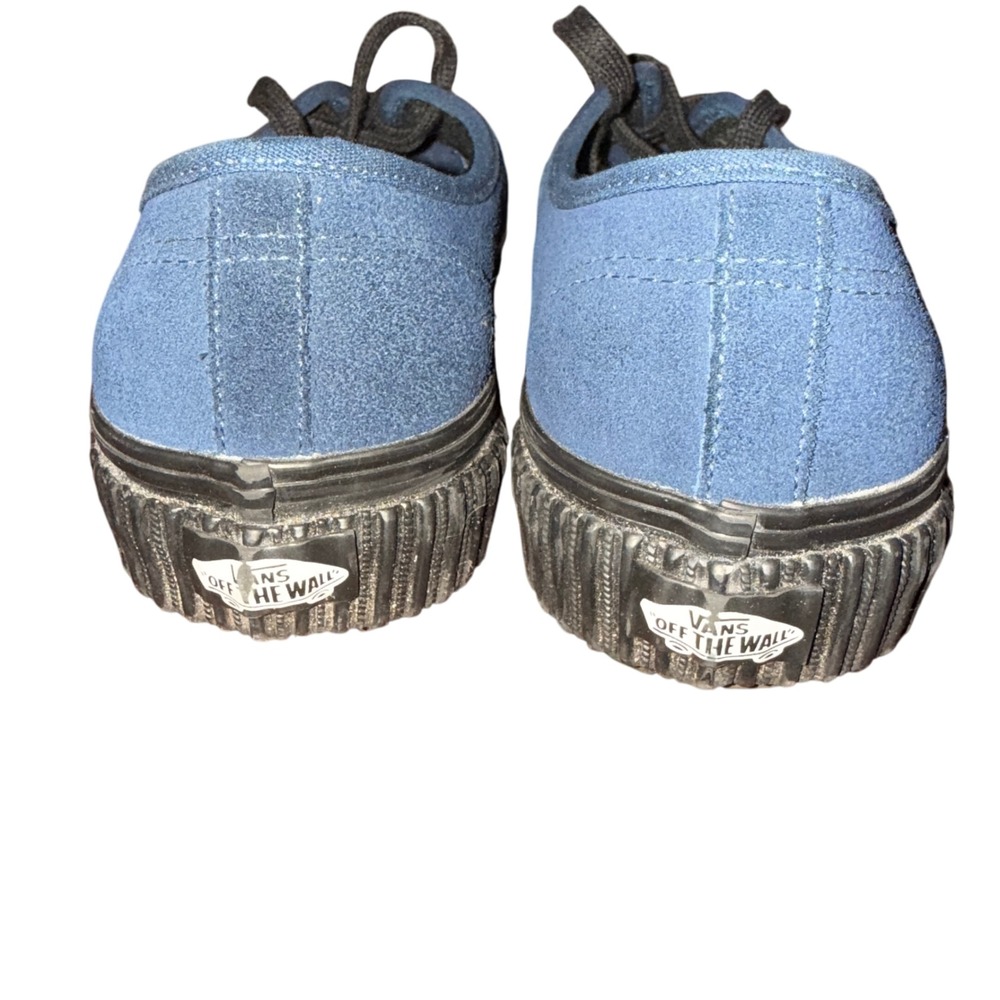 Vans Authentic Blue Suede Lug Platform Sneakers Women's US 9‎ Men's 7.5 - Picture 6 of 12